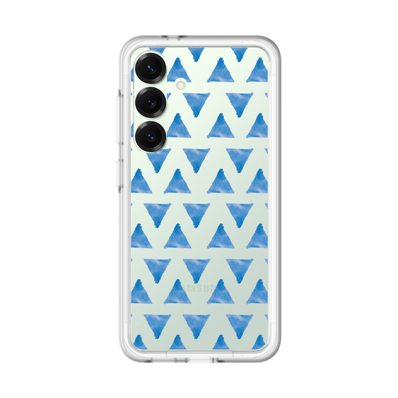 Slim Protection Premium Case［ Original - Favorite Color Triangle - Blue ］