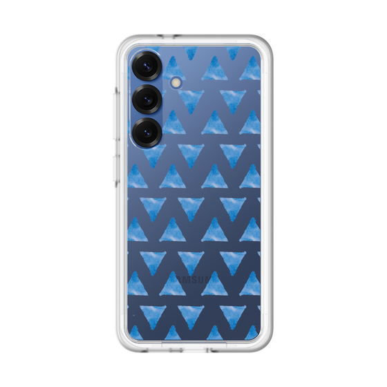 Slim Protection Premium Case［ Original - Favorite Color Triangle - Blue ］
