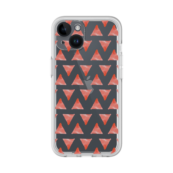 Slim Protection Premium Case［ Original - Favorite Color Triangle - Red ］
