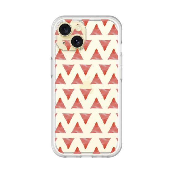 Slim Protection Premium Case［ Original - Favorite Color Triangle - Red ］