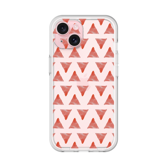 Slim Protection Premium Case［ Original - Favorite Color Triangle - Red ］