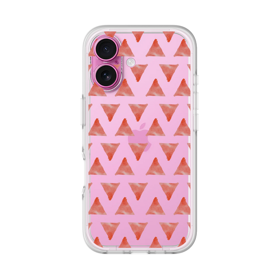 Slim Protection Premium Case［ Original - Favorite Color Triangle - Red ］