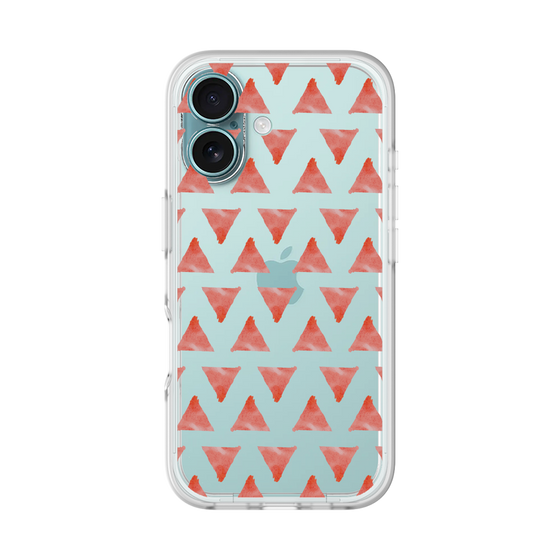 Slim Protection Premium Case［ Original - Favorite Color Triangle - Red ］