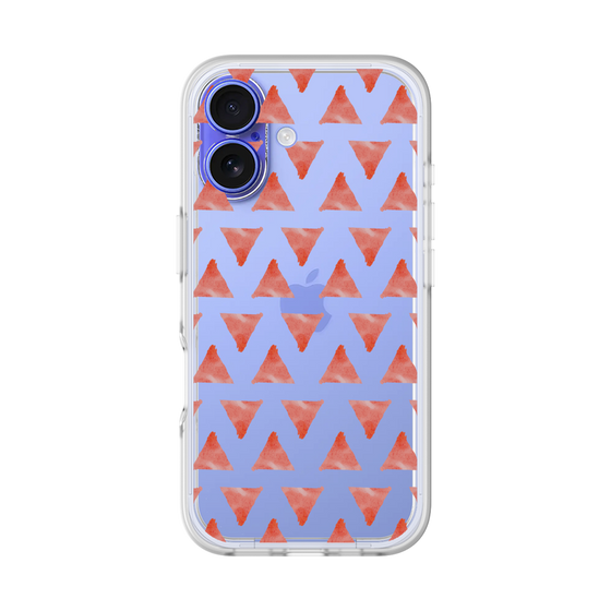 Slim Protection Premium Case［ Original - Favorite Color Triangle - Red ］