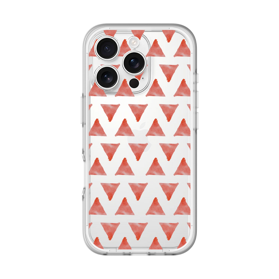 Slim Protection Premium Case［ Original - Favorite Color Triangle - Red ］