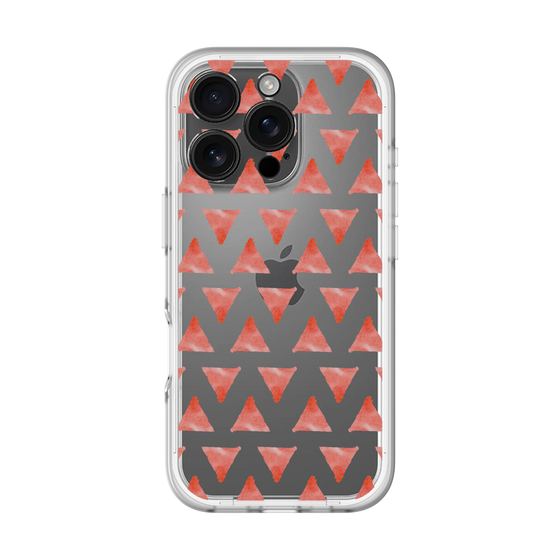 Slim Protection Premium Case［ Original - Favorite Color Triangle - Red ］