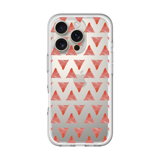 Slim Protection Premium Case［ Original - Favorite Color Triangle - Red ］
