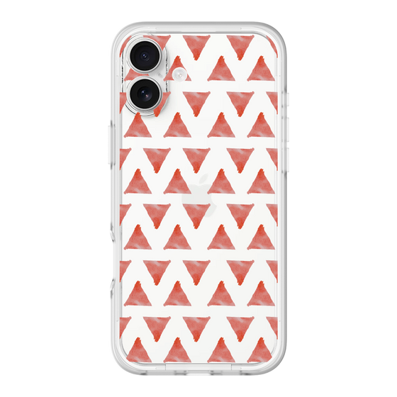 Slim Protection Premium Case［ Original - Favorite Color Triangle - Red ］