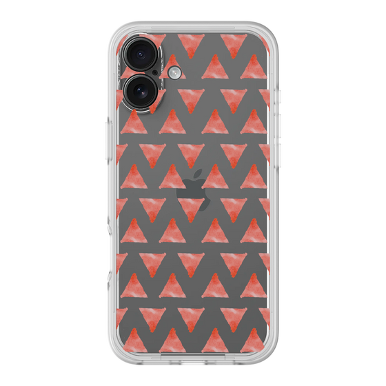 Slim Protection Premium Case［ Original - Favorite Color Triangle - Red ］