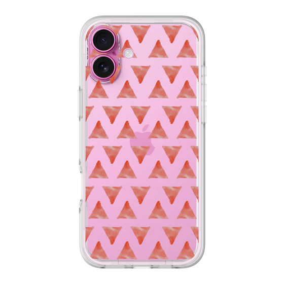 Slim Protection Premium Case［ Original - Favorite Color Triangle - Red ］