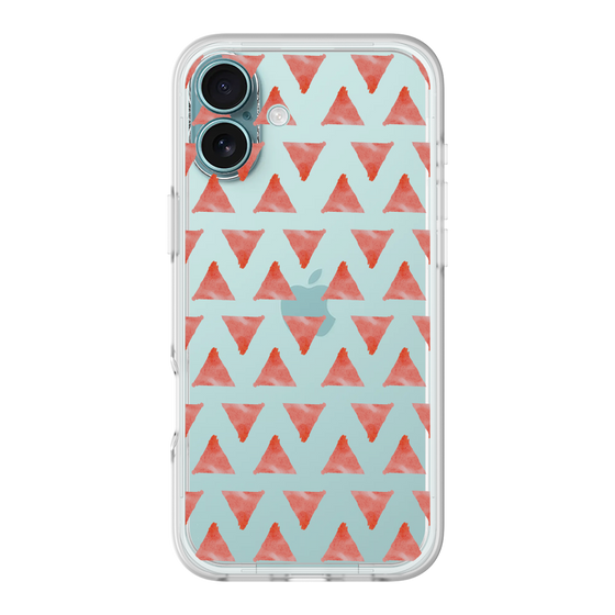 Slim Protection Premium Case［ Original - Favorite Color Triangle - Red ］