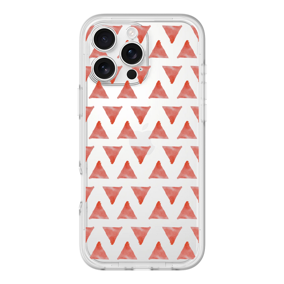 Slim Protection Premium Case［ Original - Favorite Color Triangle - Red ］
