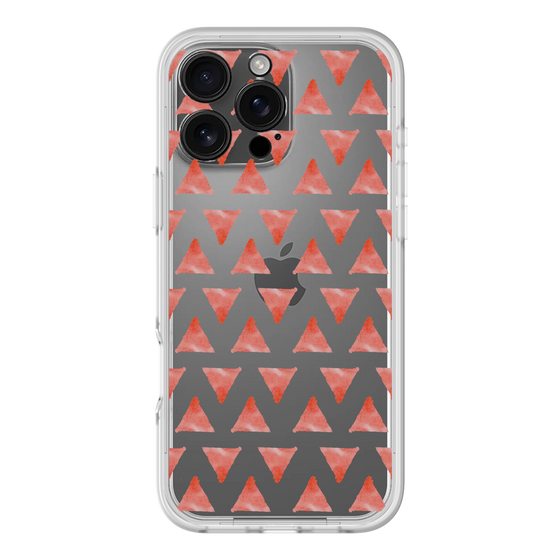Slim Protection Premium Case［ Original - Favorite Color Triangle - Red ］
