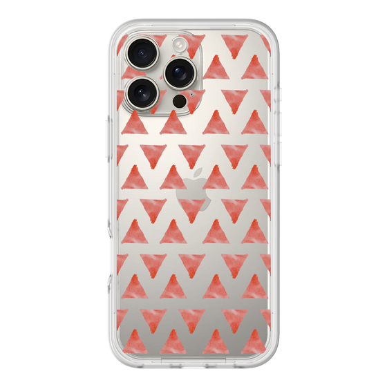 Slim Protection Premium Case［ Original - Favorite Color Triangle - Red ］