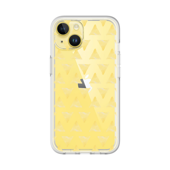 Slim Protection Premium Case［ Original - Favorite Color Triangle - Yellow ］
