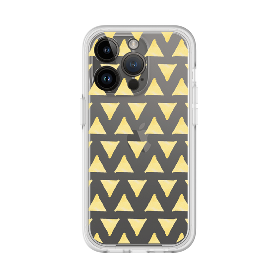 Slim Protection Premium Case［ Original - Favorite Color Triangle - Yellow ］