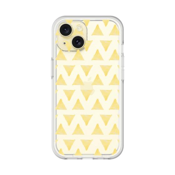 Slim Protection Premium Case［ Original - Favorite Color Triangle - Yellow ］