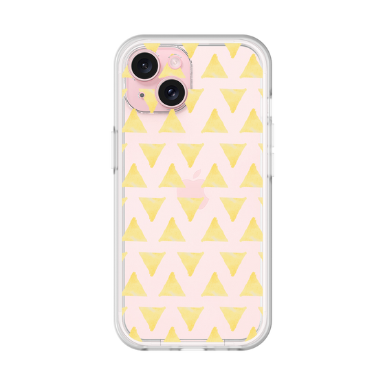 Slim Protection Premium Case［ Original - Favorite Color Triangle - Yellow ］