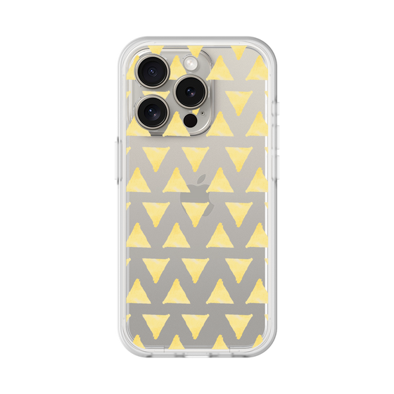Slim Protection Premium Case［ Original - Favorite Color Triangle - Yellow ］