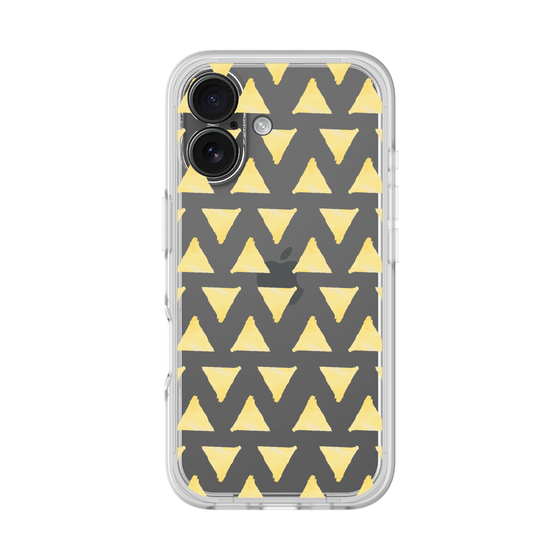Slim Protection Premium Case［ Original - Favorite Color Triangle - Yellow ］