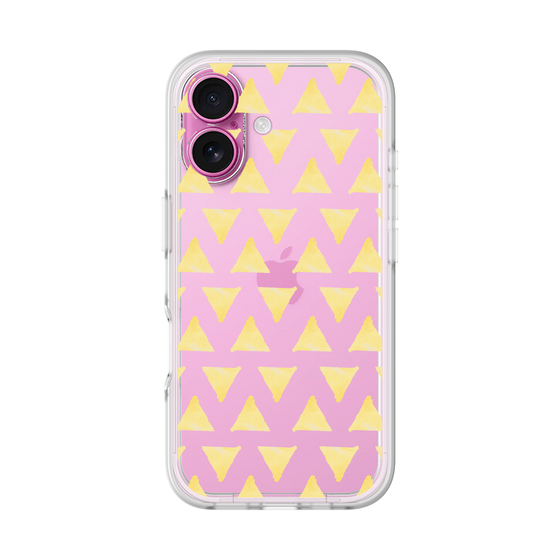 Slim Protection Premium Case［ Original - Favorite Color Triangle - Yellow ］