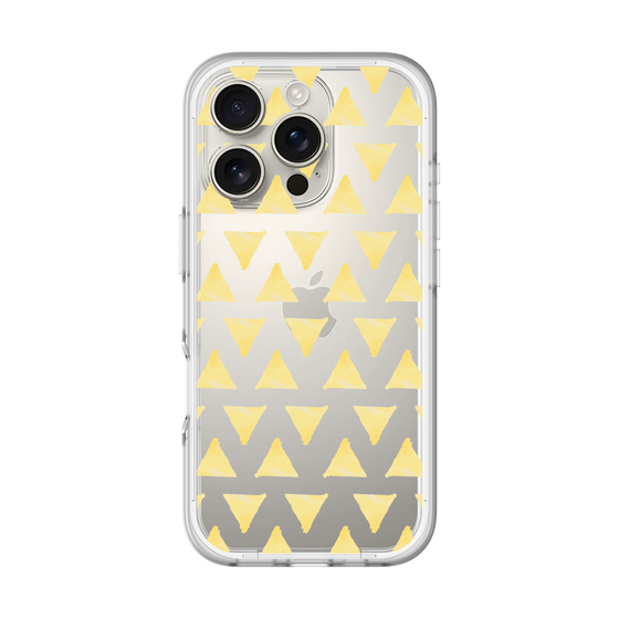 Slim Protection Premium Case［ Original - Favorite Color Triangle - Yellow ］