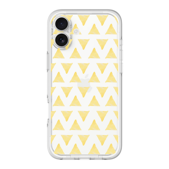 Slim Protection Premium Case［ Original - Favorite Color Triangle - Yellow ］