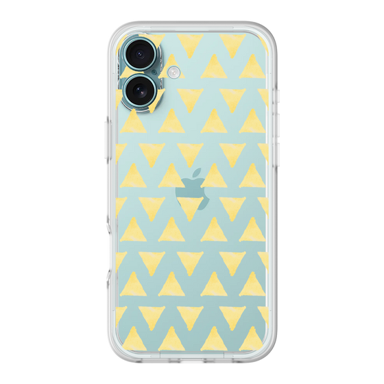 Slim Protection Premium Case［ Original - Favorite Color Triangle - Yellow ］