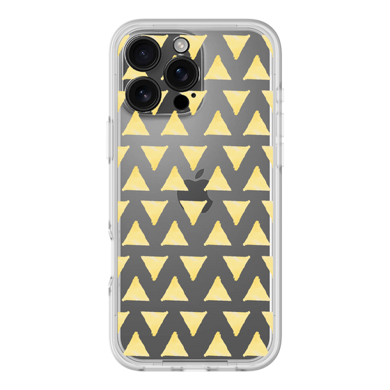 Slim Protection Premium Case［ Original - Favorite Color Triangle - Yellow ］