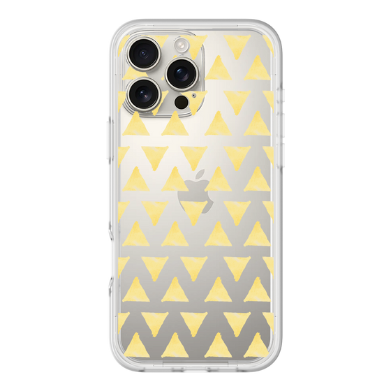 Slim Protection Premium Case［ Original - Favorite Color Triangle - Yellow ］