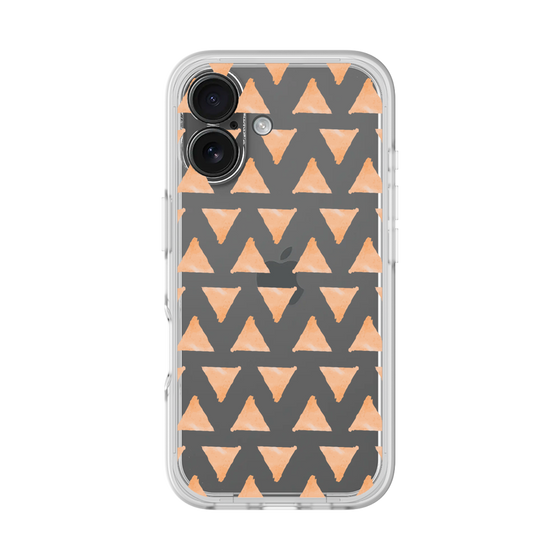 Slim Protection Premium Case［ Original - Favorite Color Triangle - Orange ］