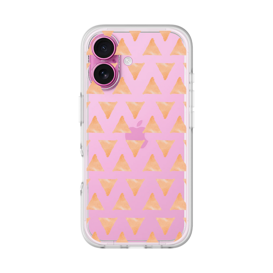 Slim Protection Premium Case［ Original - Favorite Color Triangle - Orange ］