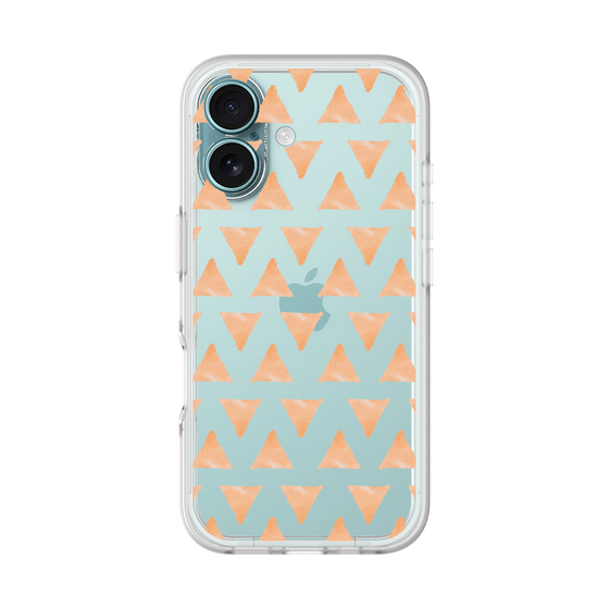 Slim Protection Premium Case［ Original - Favorite Color Triangle - Orange ］
