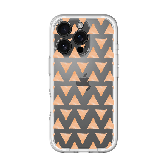 Slim Protection Premium Case［ Original - Favorite Color Triangle - Orange ］