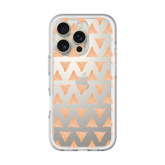 Slim Protection Premium Case［ Original - Favorite Color Triangle - Orange ］