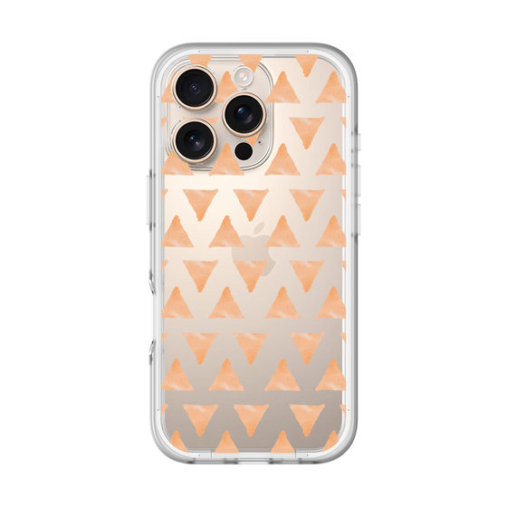 Slim Protection Premium Case［ Original - Favorite Color Triangle - Orange ］
