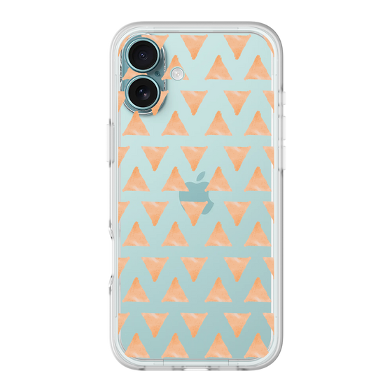 Slim Protection Premium Case［ Original - Favorite Color Triangle - Orange ］