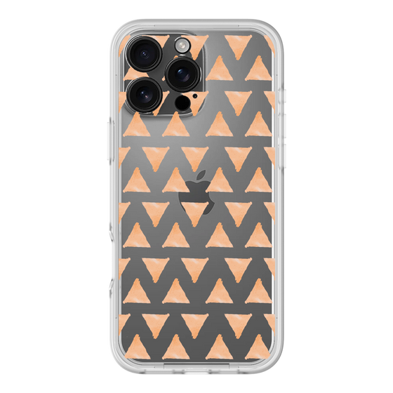Slim Protection Premium Case［ Original - Favorite Color Triangle - Orange ］