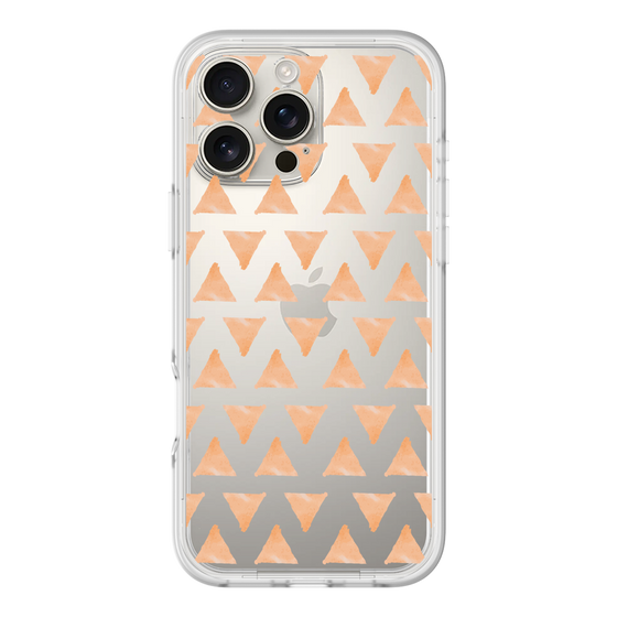 Slim Protection Premium Case［ Original - Favorite Color Triangle - Orange ］