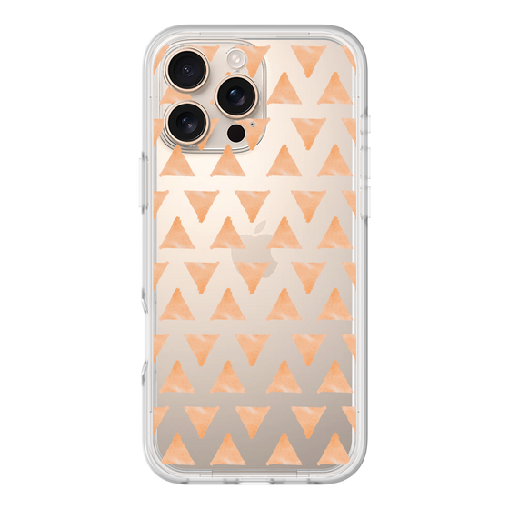 Slim Protection Premium Case［ Original - Favorite Color Triangle - Orange ］