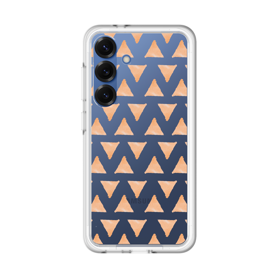 Slim Protection Premium Case［ Original - Favorite Color Triangle - Orange ］