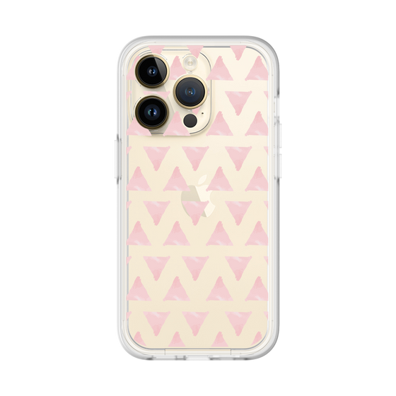 Slim Protection Premium Case［ Original - Favorite Color Triangle - Pink ］