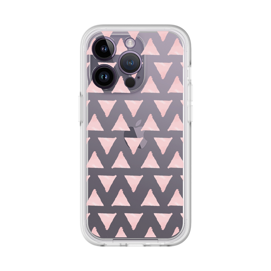 Slim Protection Premium Case［ Original - Favorite Color Triangle - Pink ］
