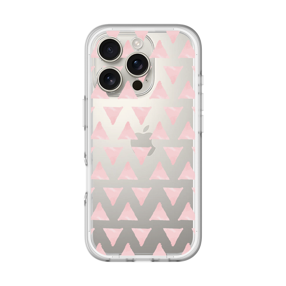 Slim Protection Premium Case［ Original - Favorite Color Triangle - Pink ］
