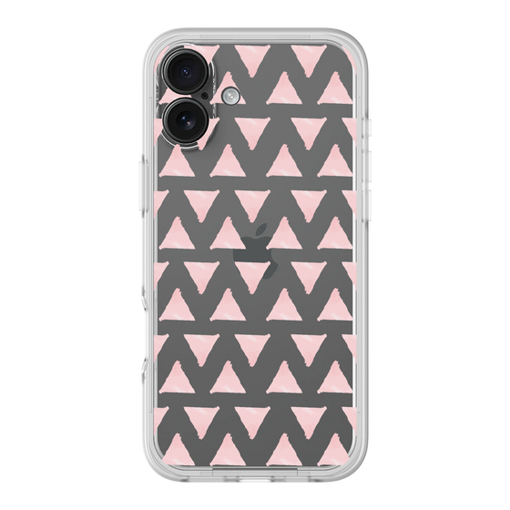 Slim Protection Premium Case［ Original - Favorite Color Triangle - Pink ］
