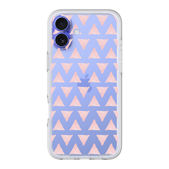 Slim Protection Premium Case［ Original - Favorite Color Triangle - Pink ］