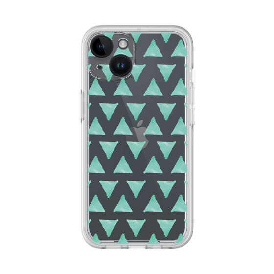 Slim Protection Premium Case［ Original - Favorite Color Triangle - Green ］