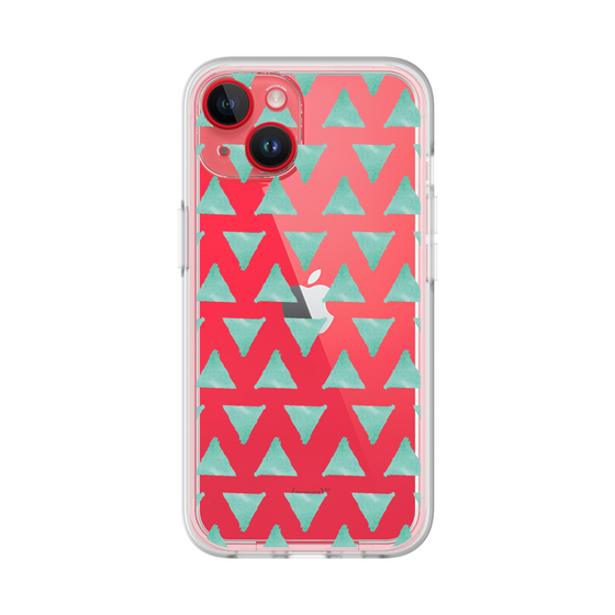 Slim Protection Premium Case［ Original - Favorite Color Triangle - Green ］