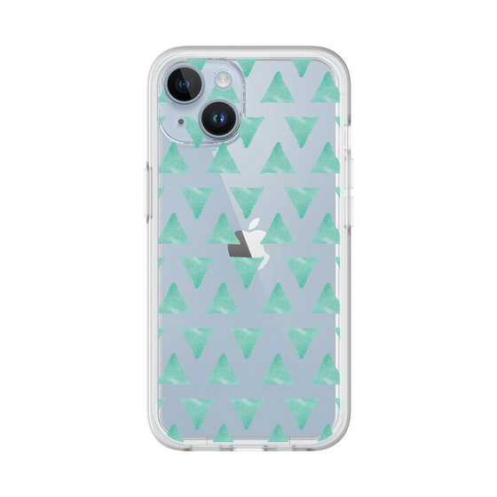 Slim Protection Premium Case［ Original - Favorite Color Triangle - Green ］