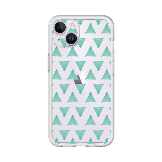 Slim Protection Premium Case［ Original - Favorite Color Triangle - Green ］